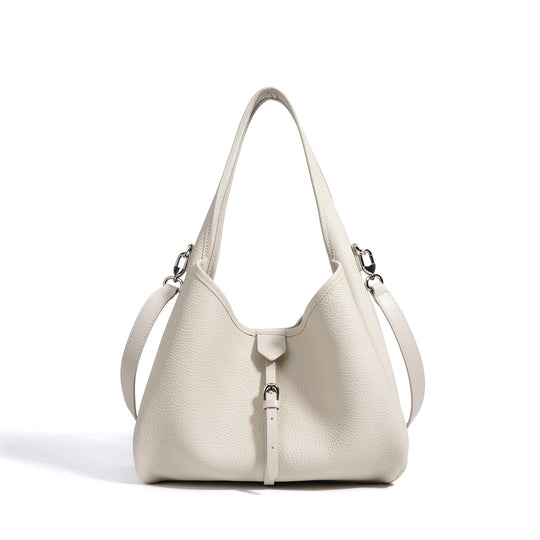Minimalist Leather Shoulder Bag — Women&
