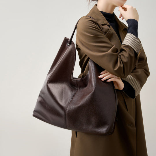 ShopBAM — Vegetable-Tanned Leather Tote