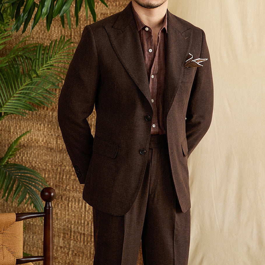 Lyocell Slim-Fit Suit Set — Men&