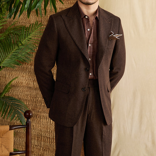 Lyocell Slim-Fit Suit Set — Men&