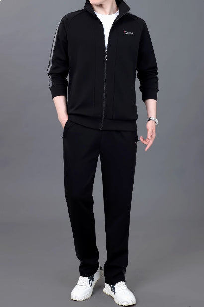 Cotton Two-Piece Tracksuit — Men&