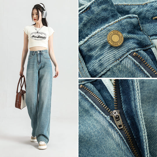 Narrow Wide-Leg Jeans — Women&