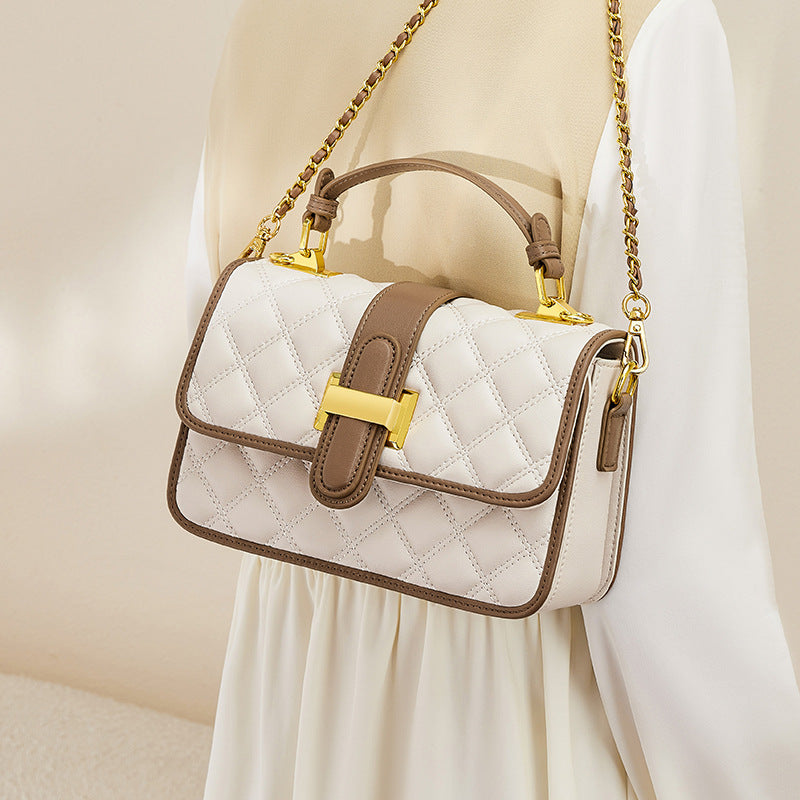 ShopBAM — Cowhide Crossbody Handbag — Women's