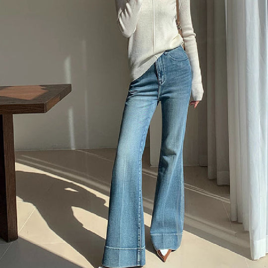 ShopBAM — French Retro Washed Jeans — Women&