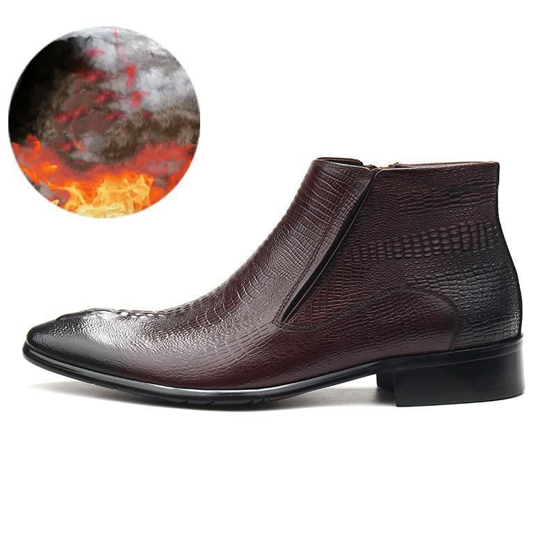 Martin Pointed Casual English Shoes Versatile