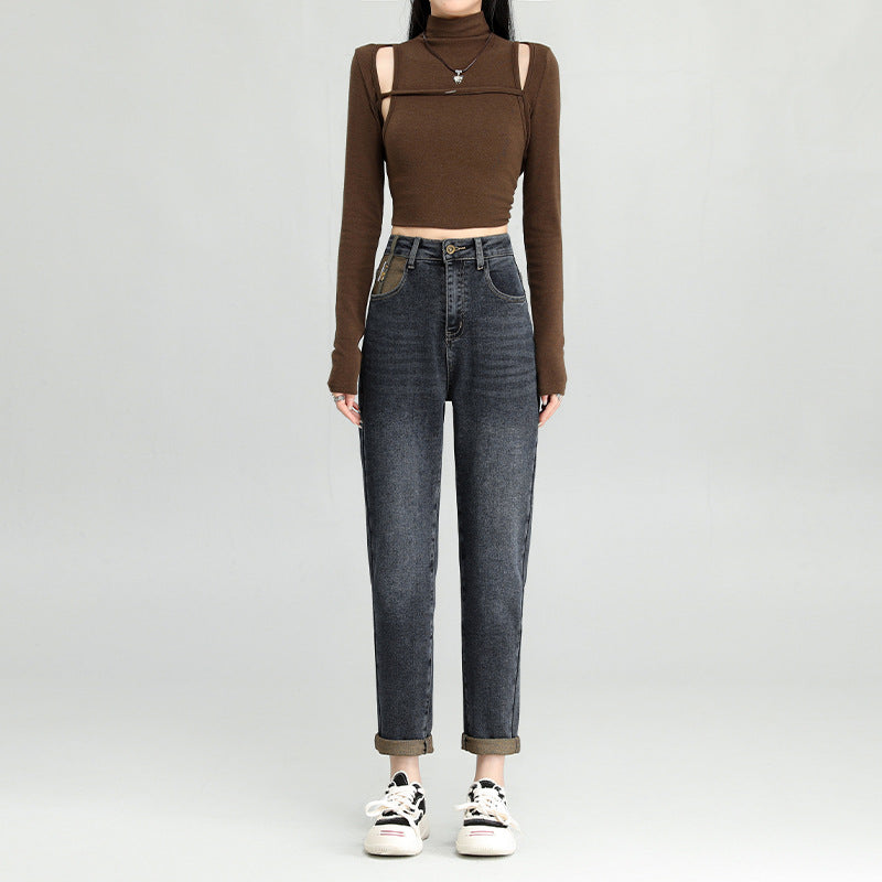 ShopBAM — High-Waist Daddy Jeans — Women's