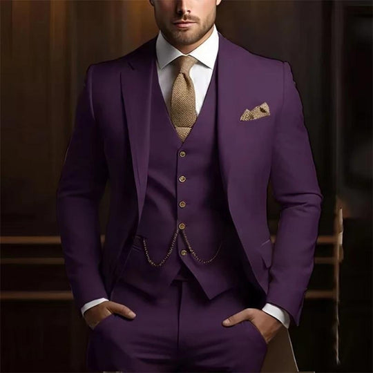 Gentleman Three-Piece Suit
