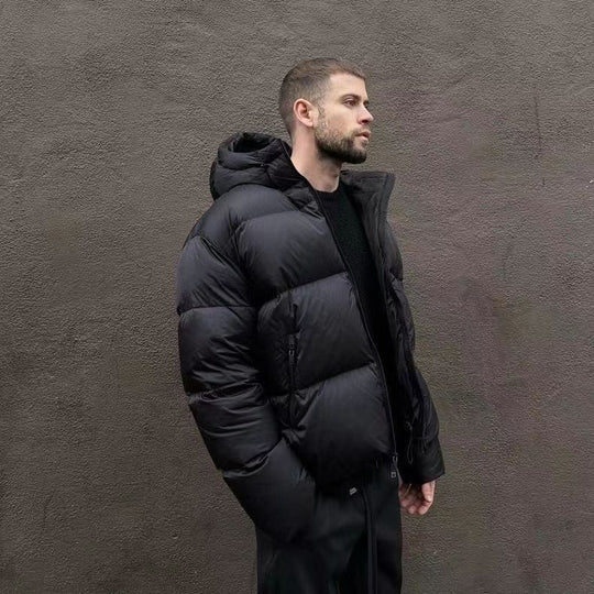 Duck Down Winter Bomber — Unisex Hooded