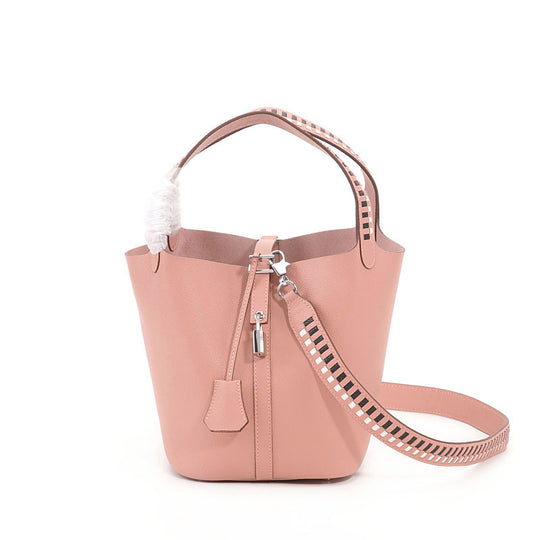 Leather Bucket Bag — Women&