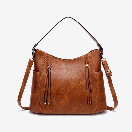 Vintage Leather Hobo Bag — Women&