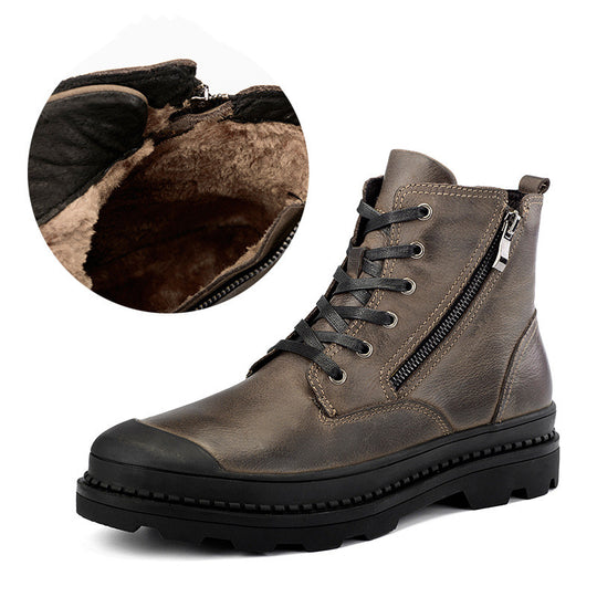 Velvet Lined Non-Slip Winter Martin Boots