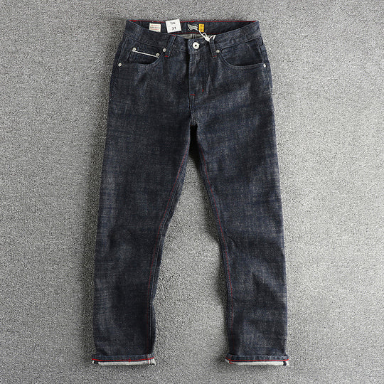 ShopBAM — Heavy 14oz Bamboo High-Cotton American Retro Denim — Classic Blue