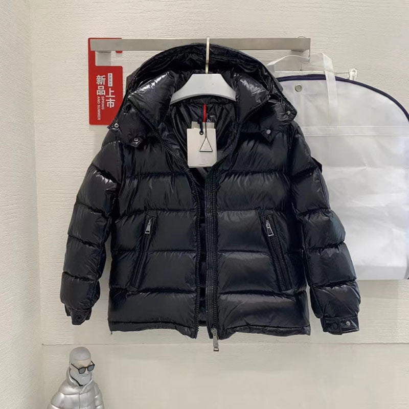 Women's or Men's Casual Short Thickened Down Jacket