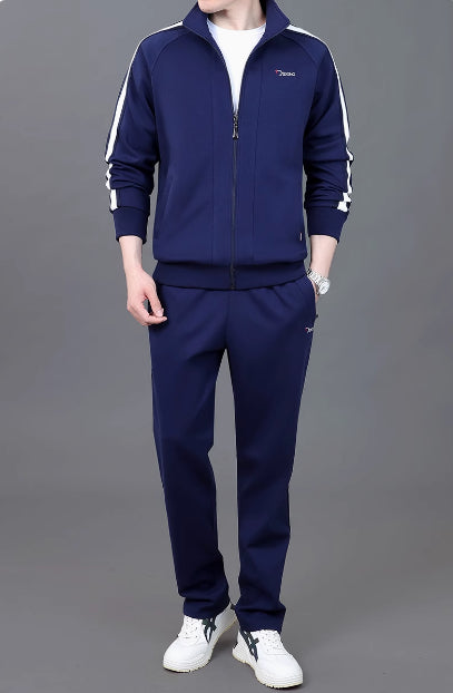 Cotton Two-Piece Tracksuit — Men&