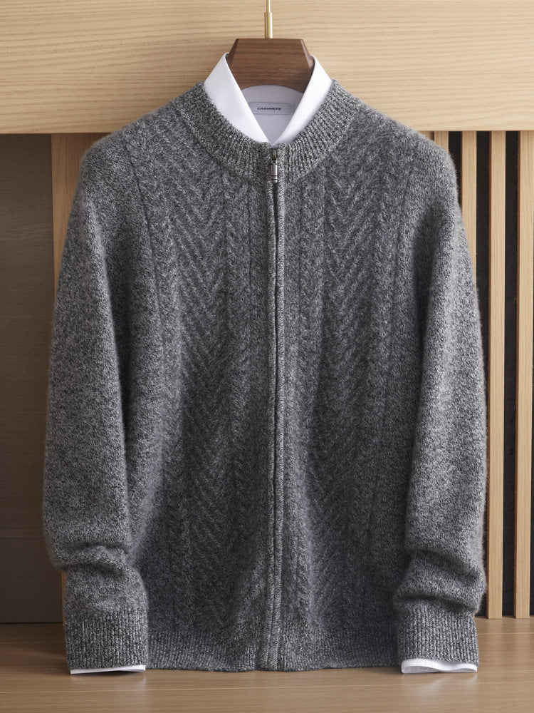Cashmere Twisted Sweater Coat