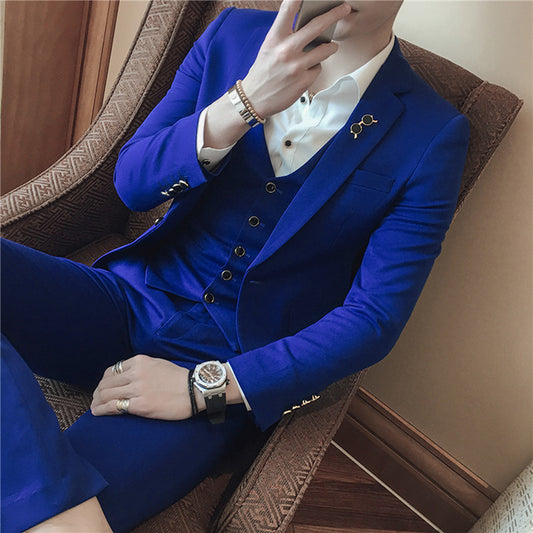 Old School European Inspired Luxury Three Piece-Suits