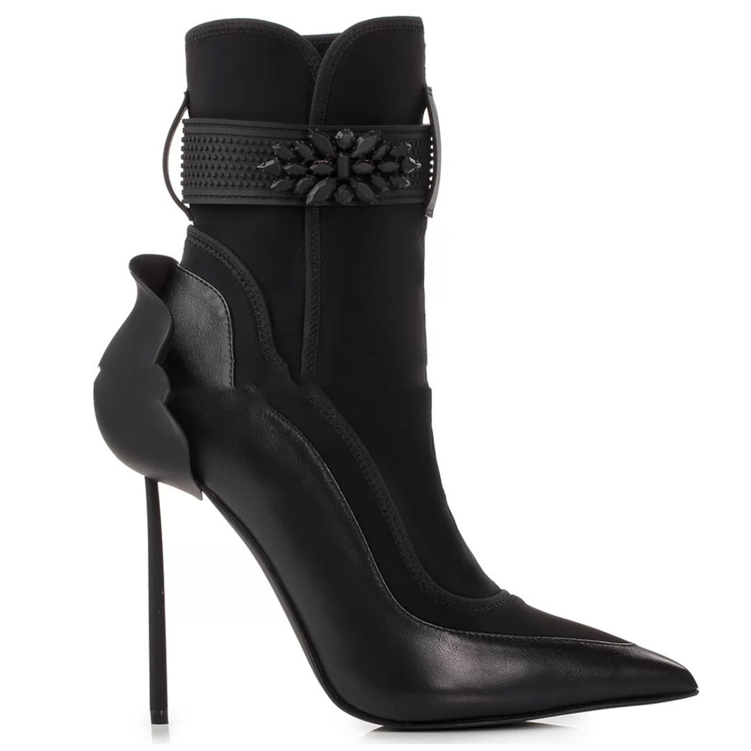 Pointed Toe Stiletto Ankle Boots — Women&
