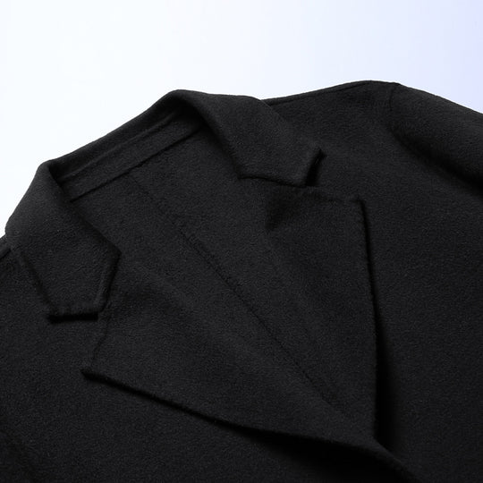 Long Wool Windbreaker — Men&