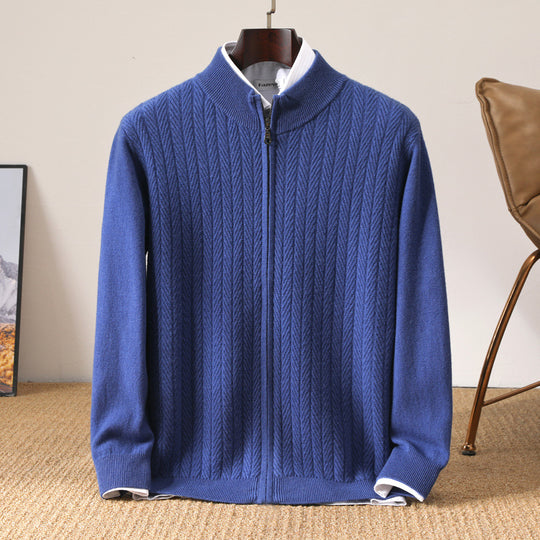Twisted Knit Cardigan Coat