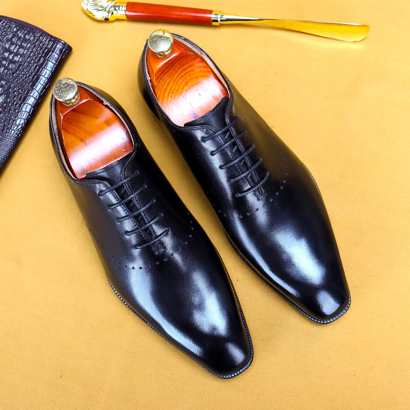 ShopBAM — Oxford Retro British Leather Shoes — Men's