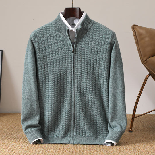 Twisted Knit Cardigan Coat