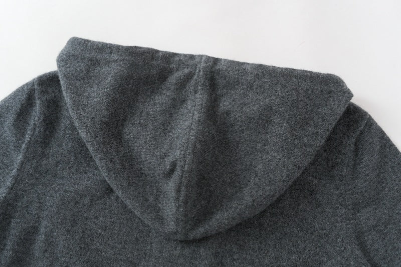 Hooded Cashmere Sweater — Women&
