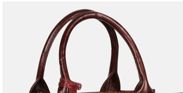 Geometric Pattern Messenger Bag