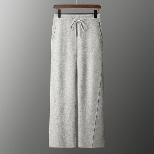 Double-Faced Wool Knit Zip Sweater — Men&