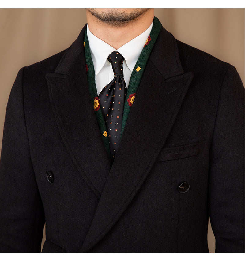 50% Wool Thermal Mid-Length Jacket — Men&