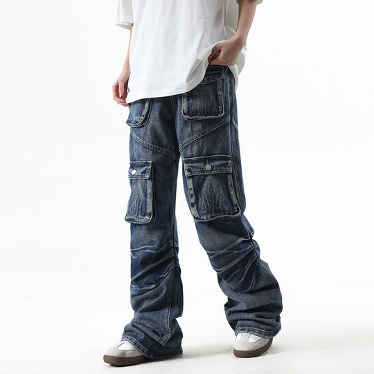 ShopBAM — Multi-Pocket Workwear Jeans — Women&