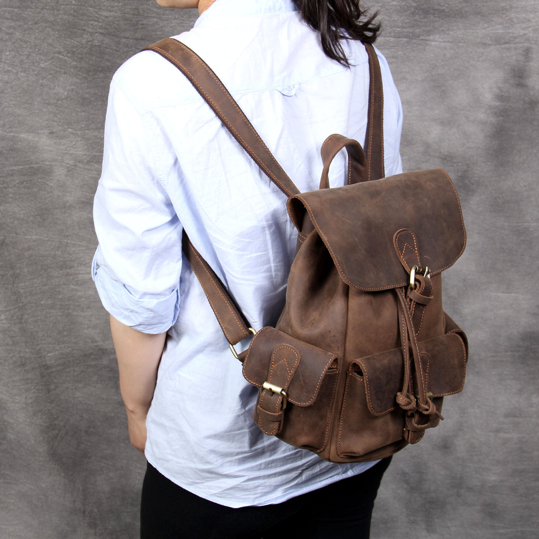 ShopBAM — Handmade Leather Backpack