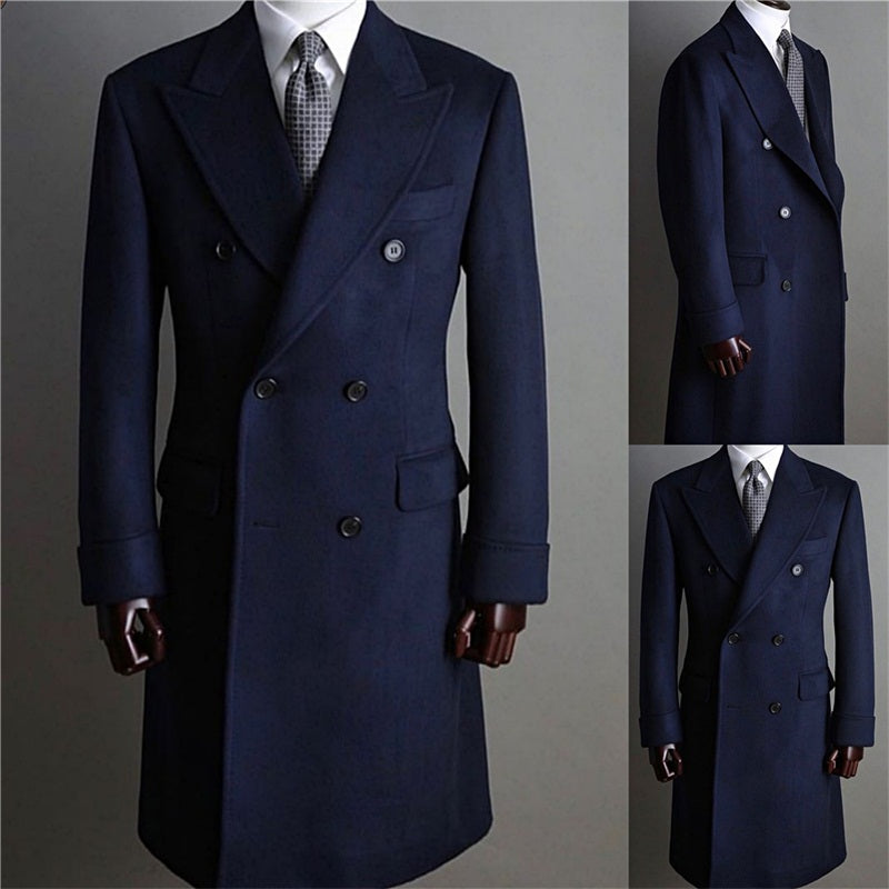ShopBAM — Cashmere Coat — Men's Double Breasted