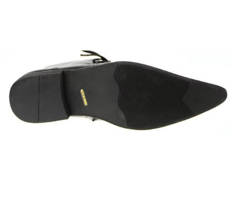 British Design Leather Pointed Men's Boots