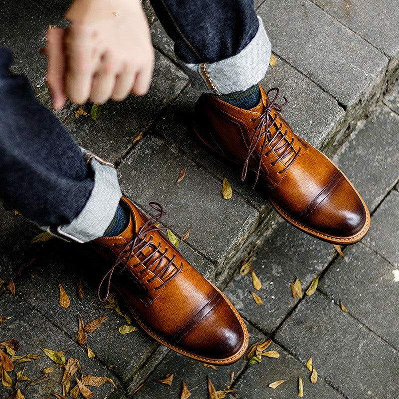 Retro Martin Boots — Men&