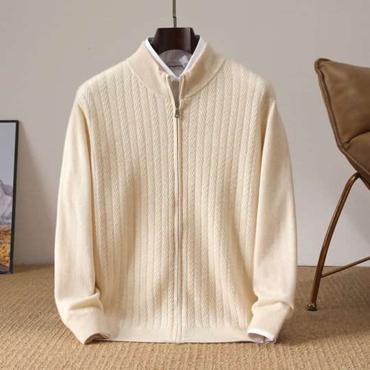 Twisted Knit Cardigan Coat