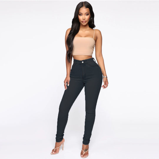 Slimming High-Waist Jeans — Women&