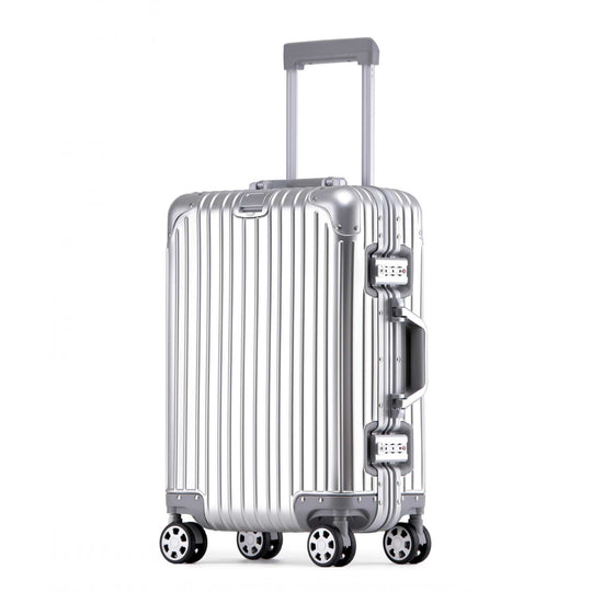 Drop-Resistant All-Aluminum-Magnesium Alloy Luggage For Travel