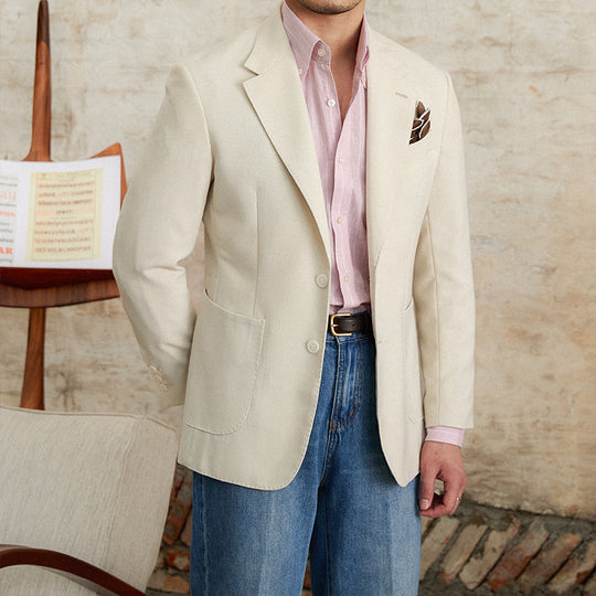 ShopBAM — Half-Lining Casual Suit Jacket — Men&