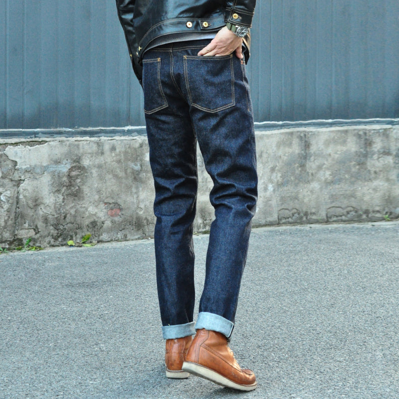 ShopBAM — Loose Straight Casual Denim — Classic Blue