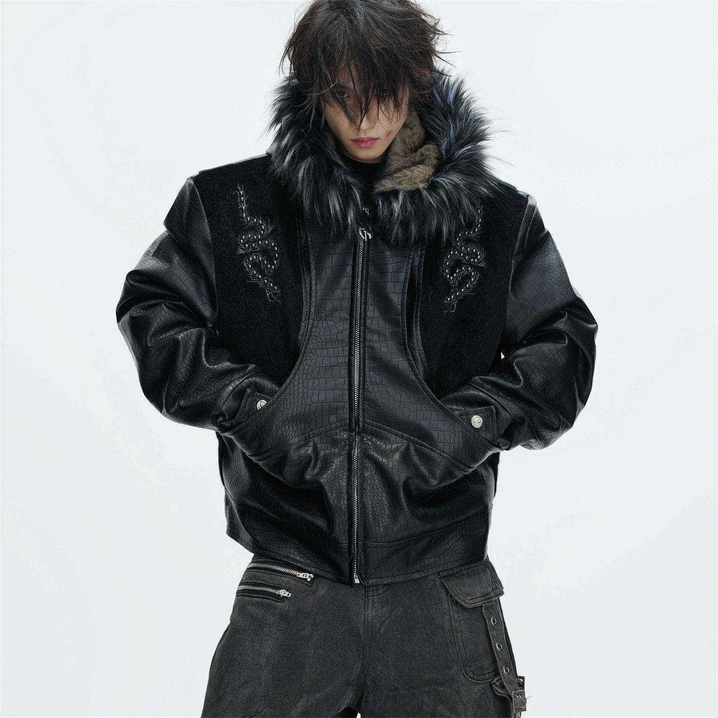 ShopBAM — Fleece-Lined Thick Cotton Padded Jacket — Men's