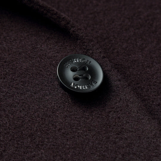 Long Wool Windbreaker — Men&