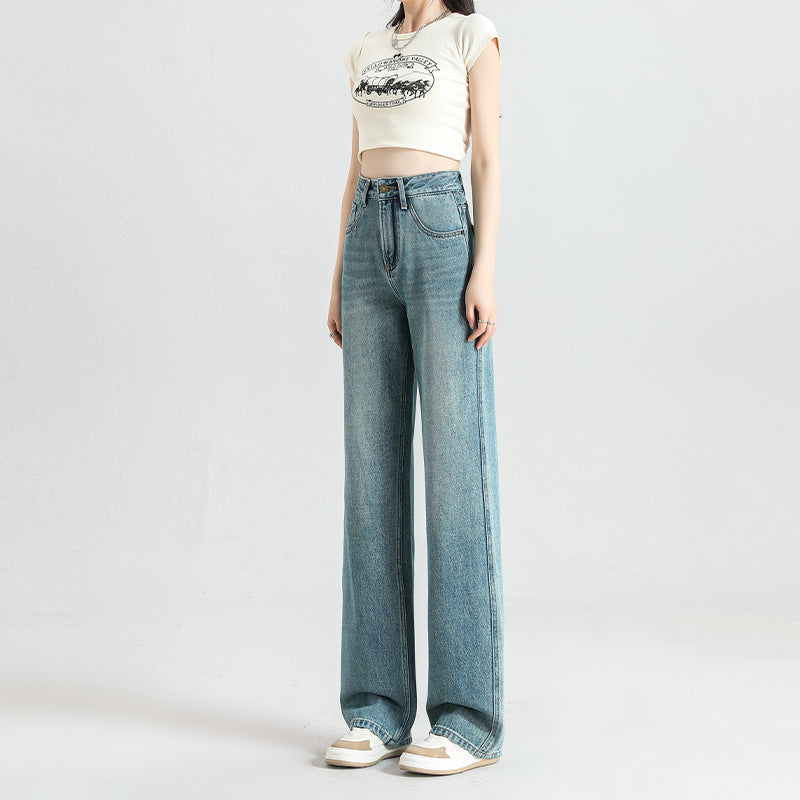 Narrow Wide-Leg Jeans — Women&