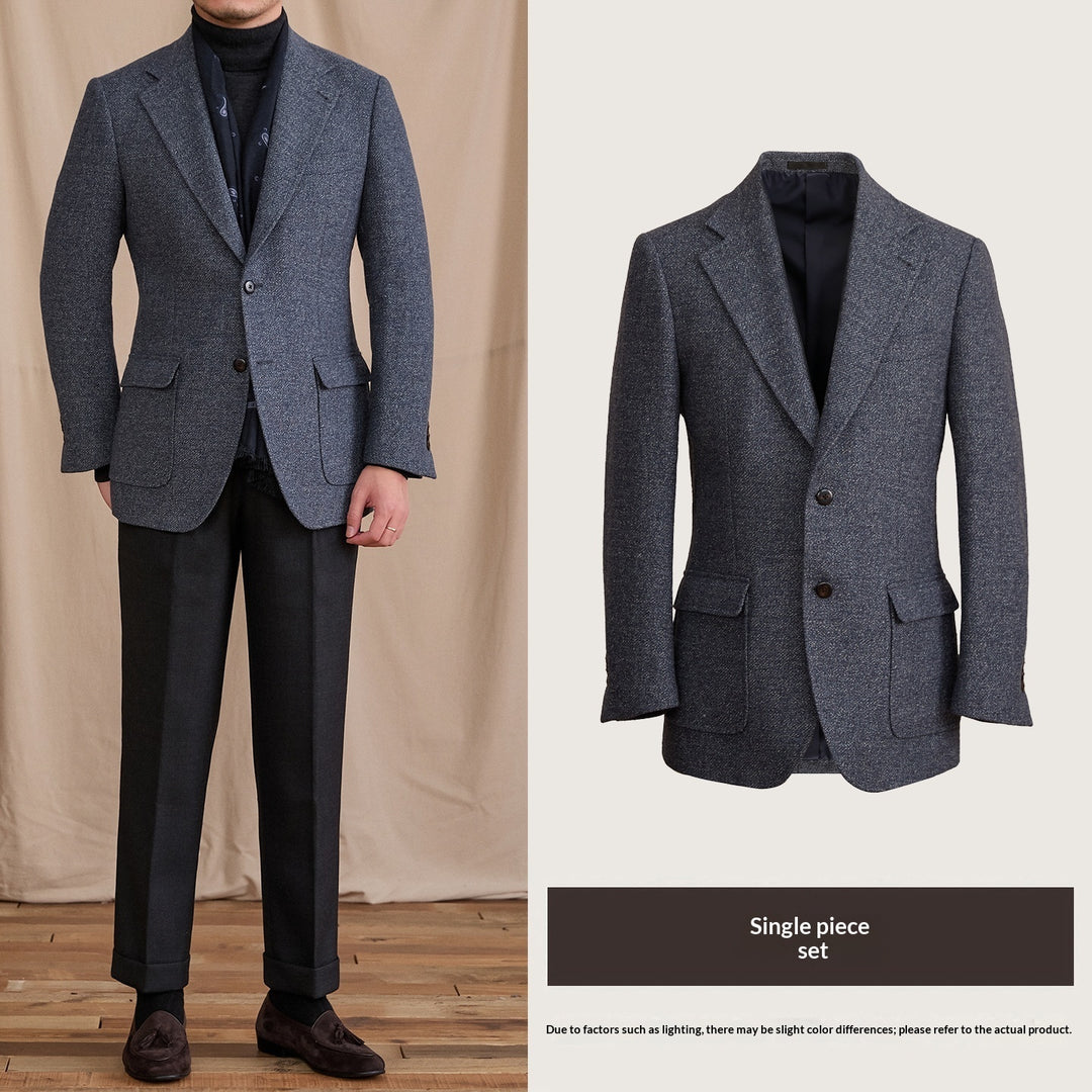 Heavyweight Wool Blazer — Men&