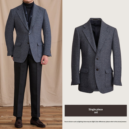 Heavyweight Wool Blazer — Men&