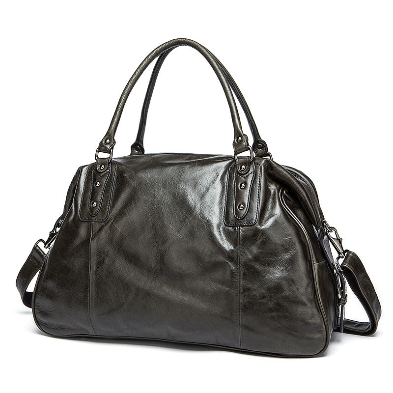 Leather Travel Duffel