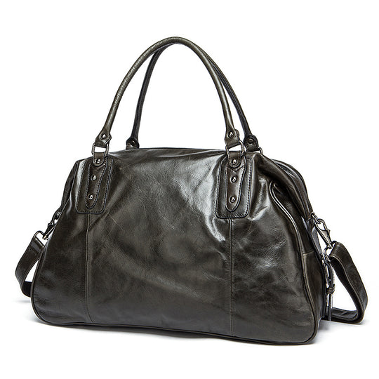 Leather Travel Duffel