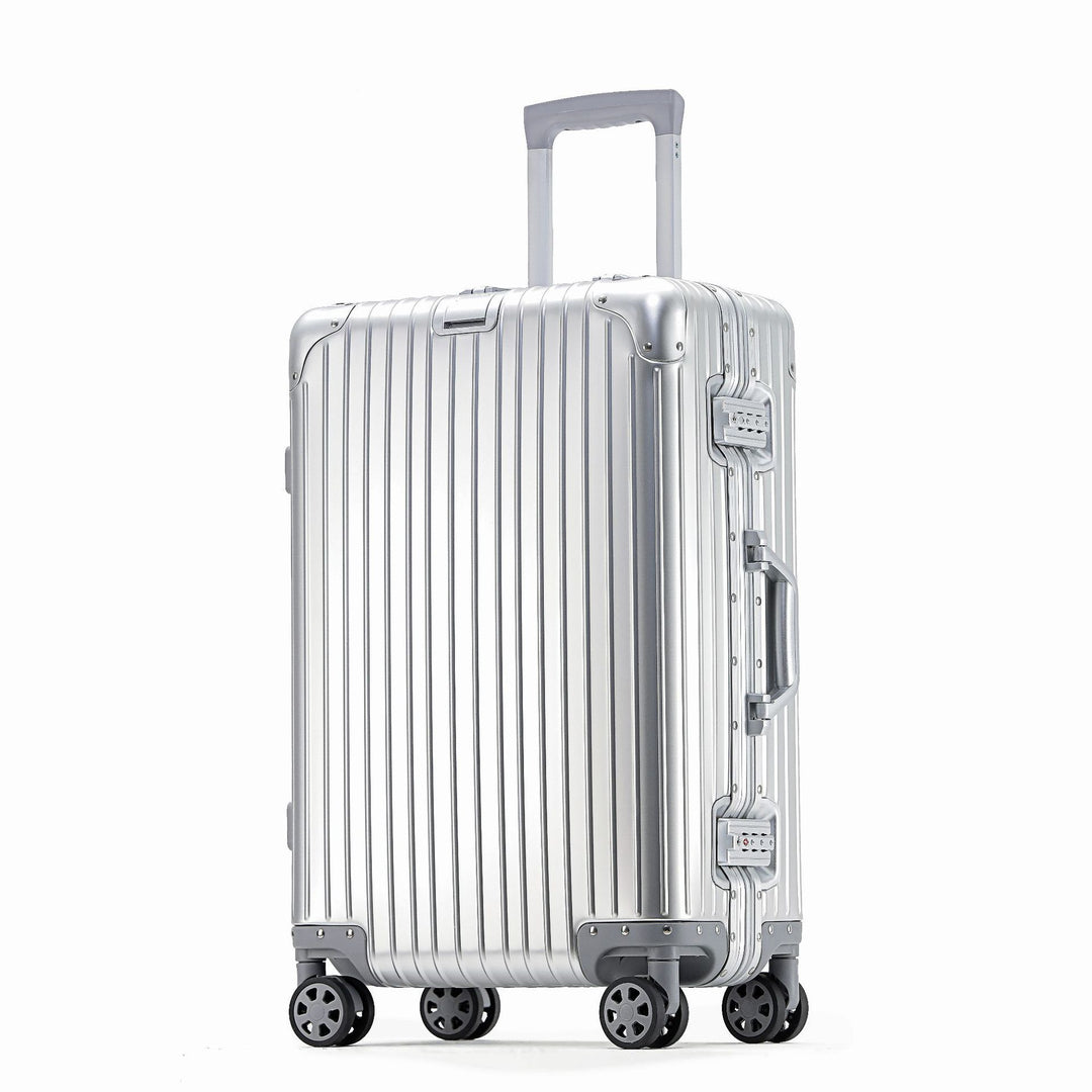 Drop-Resistant All-Aluminum-Magnesium Alloy Luggage For Travel