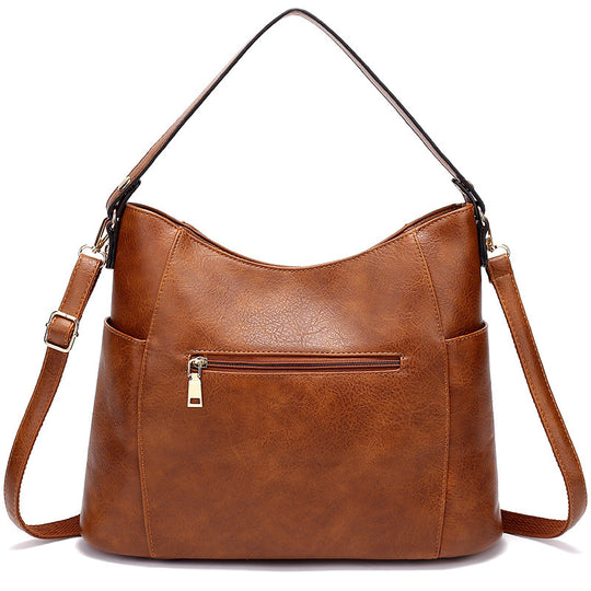 Vintage Leather Hobo Bag — Women&