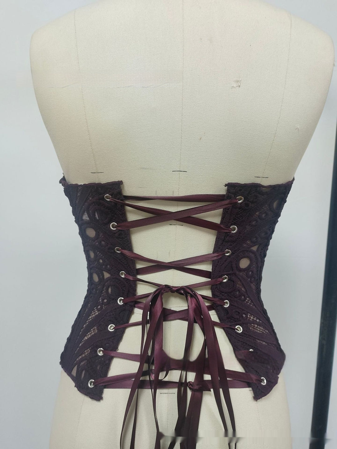 Lace Hollow-Out Corset Top — Women&