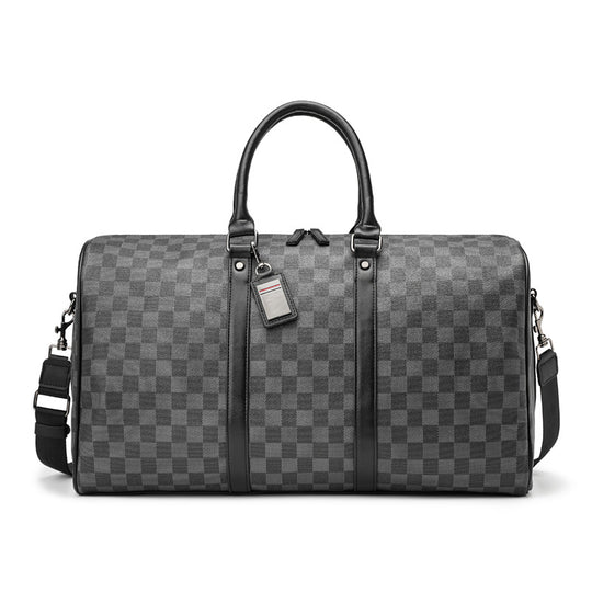 Plaid Travel Handbag